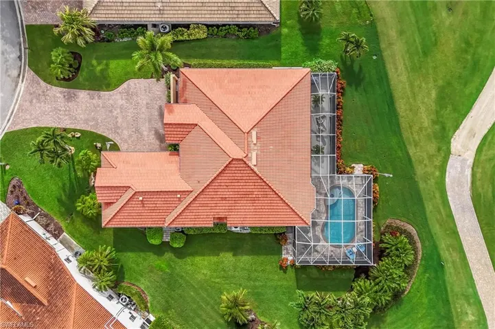 Aerial Overhead of Home