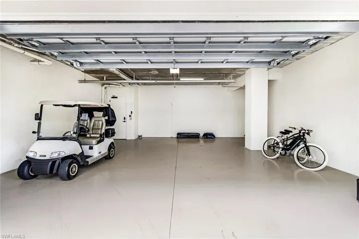 Private oversized two-car garage