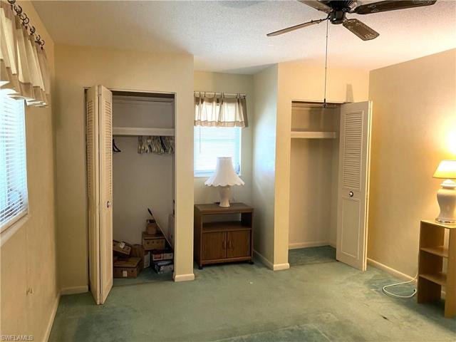 His and Her closets in Master Bedroom.