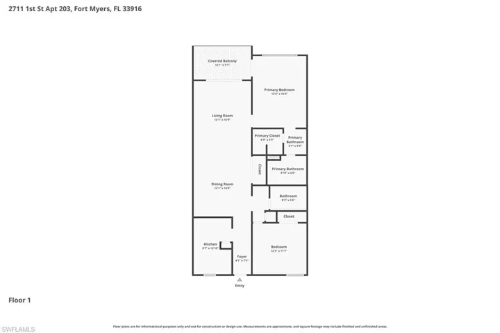 View of floor plan / room layout