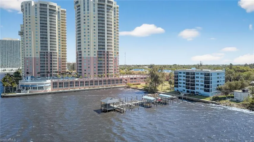 Water view with nearby urban area