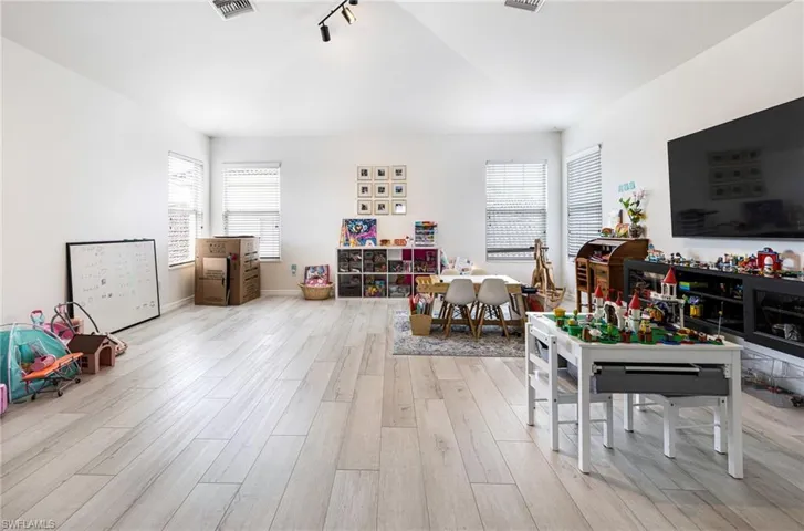 Huge bonus space with vaulted ceiling