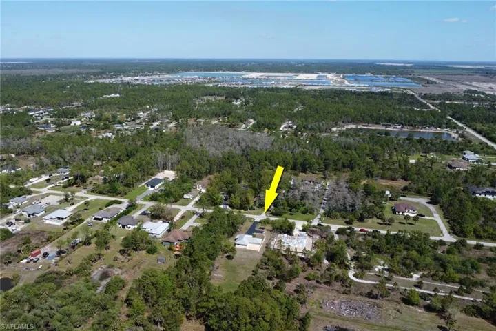 Drone / aerial view of a heavily wooded area