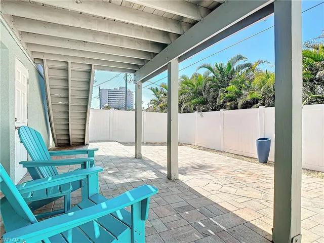 View of patio