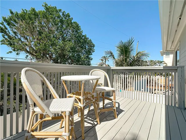 View of deck