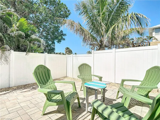 View of patio
