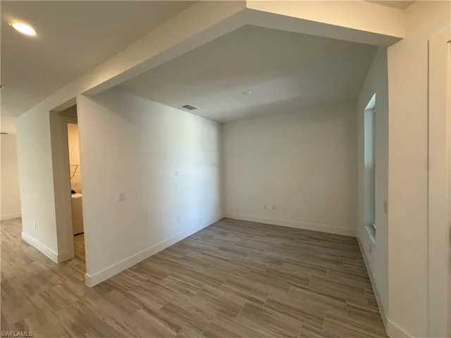 Flex room front of house