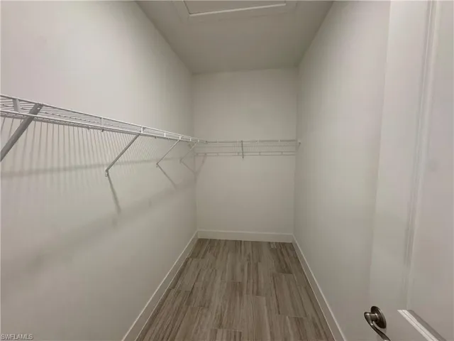 Primary bedroom closet