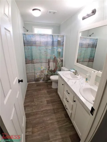 hallway bathroom