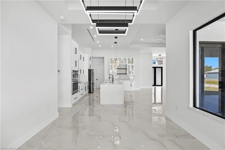 Hall with sink