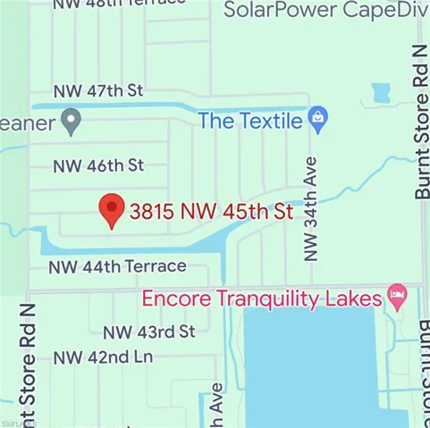 Map of property with streets / nearby areas