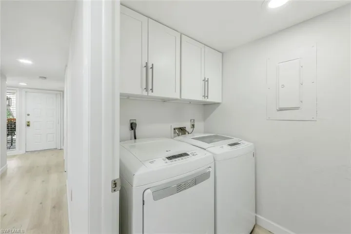 Laundry Room- YES! New Full Size Washer and Dryer Stay! (located across from the kitchen)