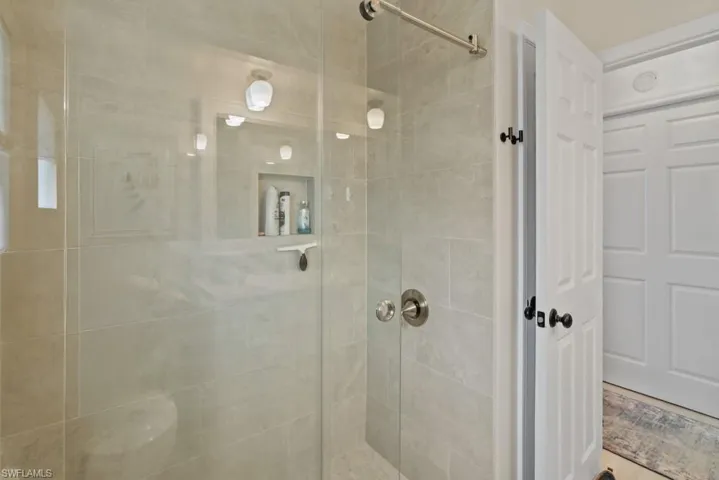 Full bath with a stall shower