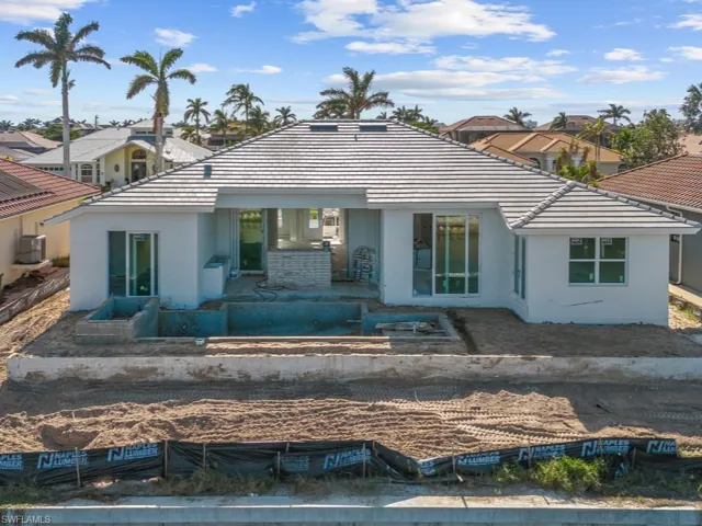 View of back of property