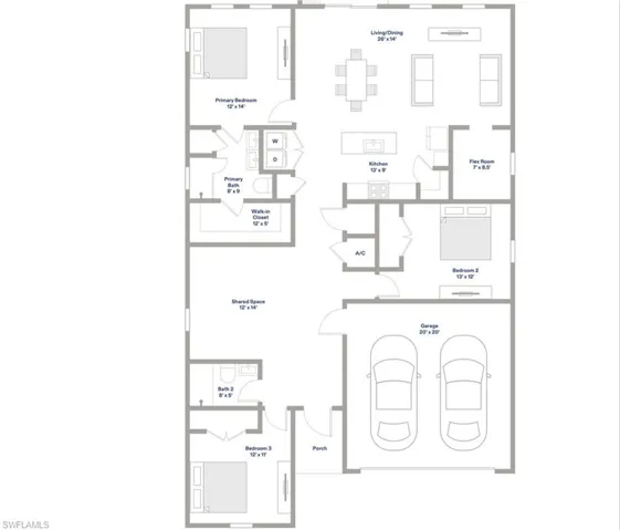 View of home floor plan