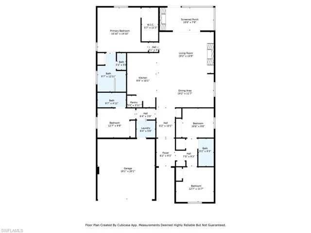 Floor plan / room layout