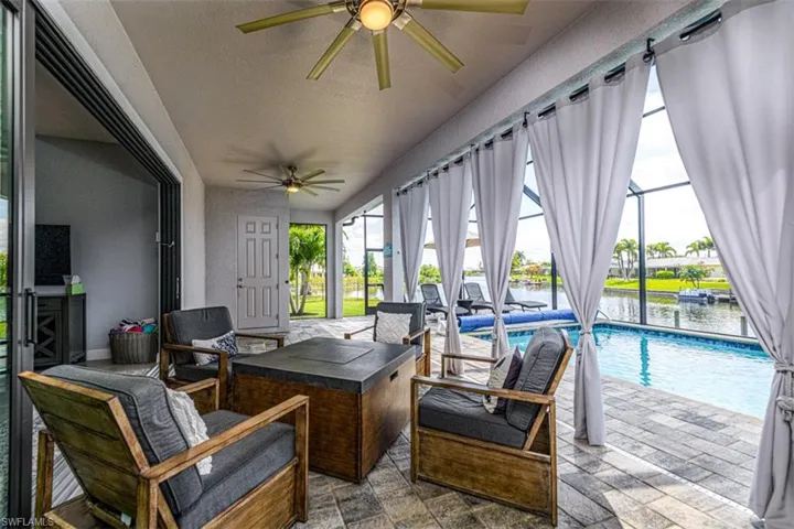ANOTHER VIEW OF SPACIOUS LANAI