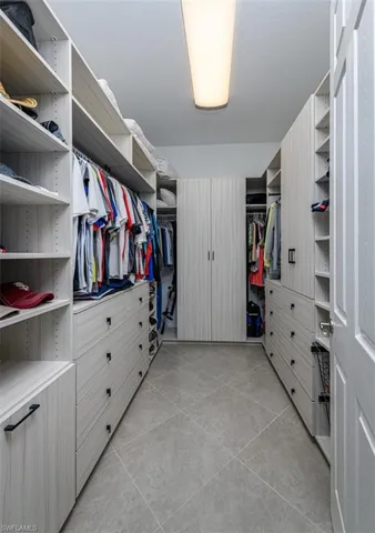 Master bedroom custom closet
