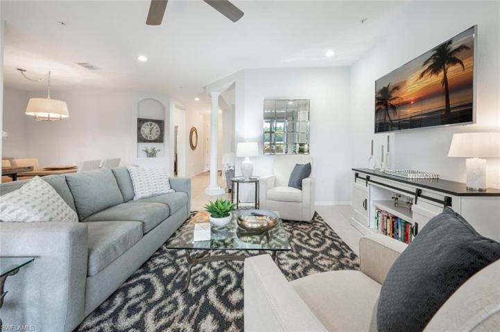 Living Room Facing Entry to Unit