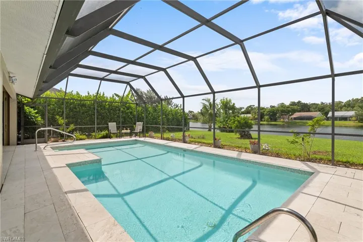 Pool with Lake View