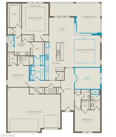 Renown Floor plan with structurals