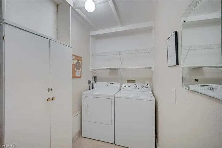 Hello!  This is a really nice and BIG Laundry Area. . .No closet here!  Pantry area fits in here too!