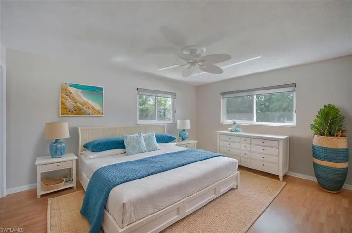 Owner's Suite has been virtually staged. . .Wood laminate flooring!