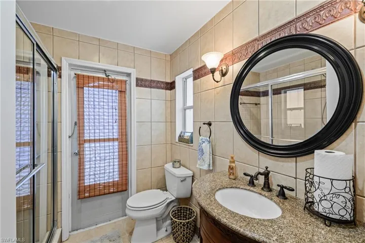 Pool bathroom with shower