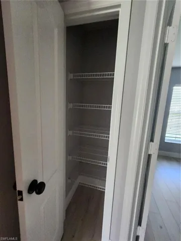 View of closet
