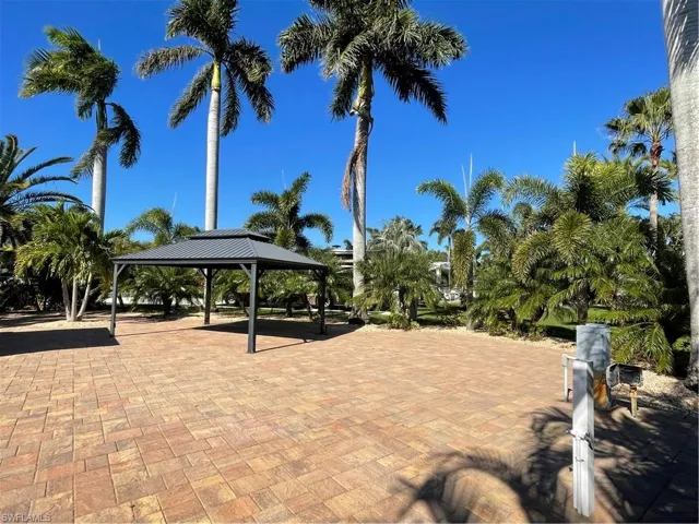 View of community with a gazebo