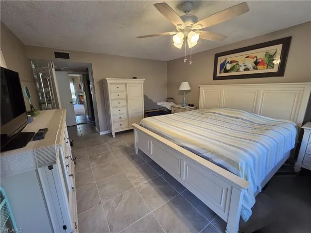Light & Bright with tile floors throughout.