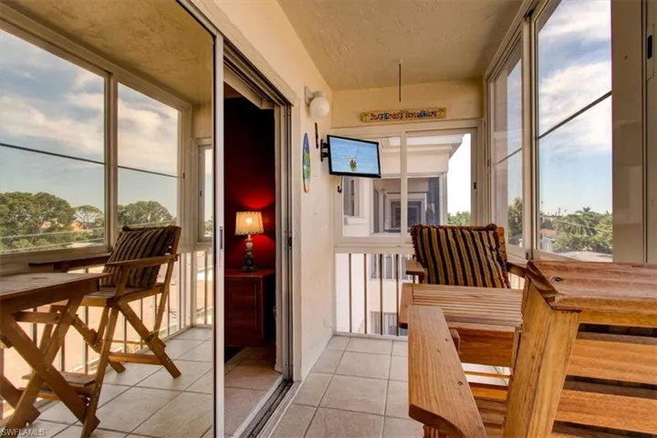 Sunroom with a wealth of natural light