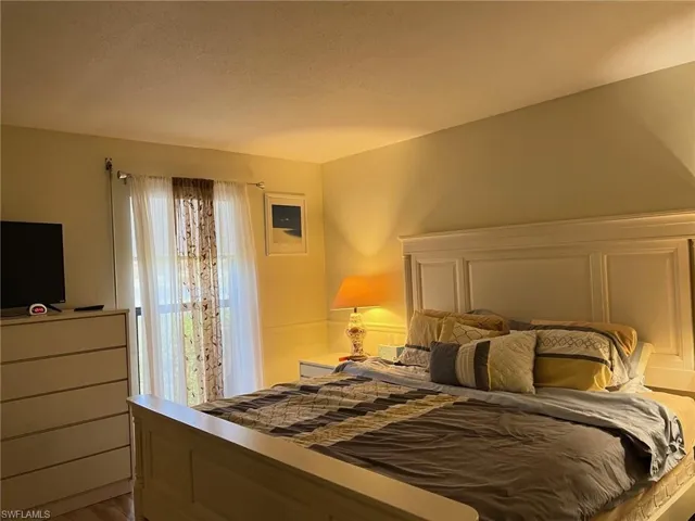 Bedroom featuring light wood-type flooring