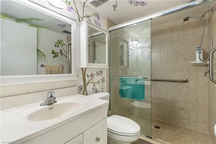 Primary Bathroom with walk in Shower