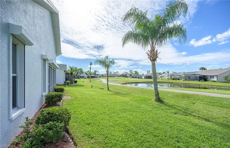 View of yard featuring a water view
