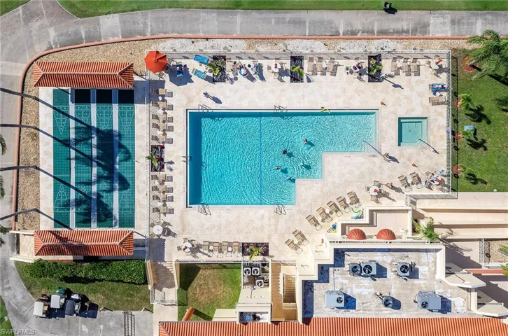 Pool, hot tub, shuffle board,