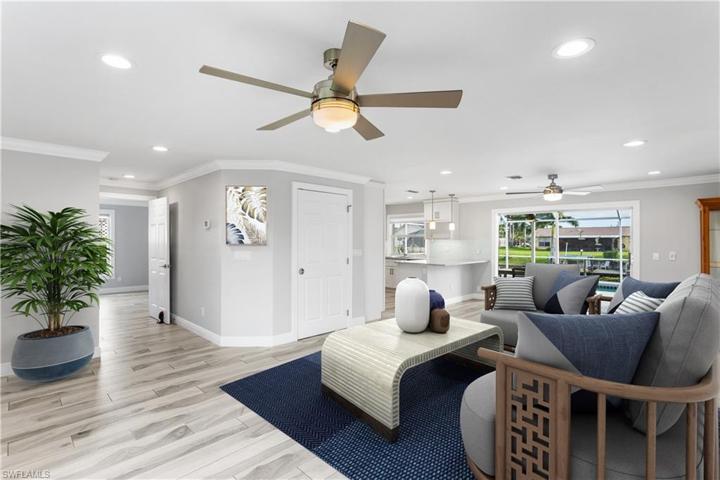 Virtually Staged Great Room