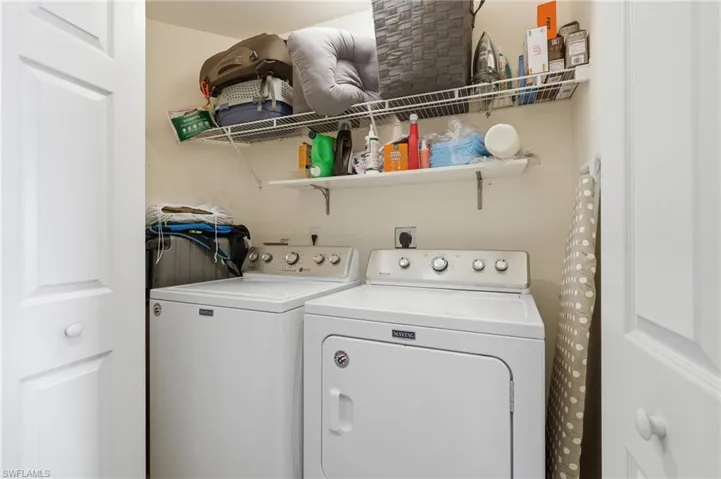 Laundry closet/ 2nd floor