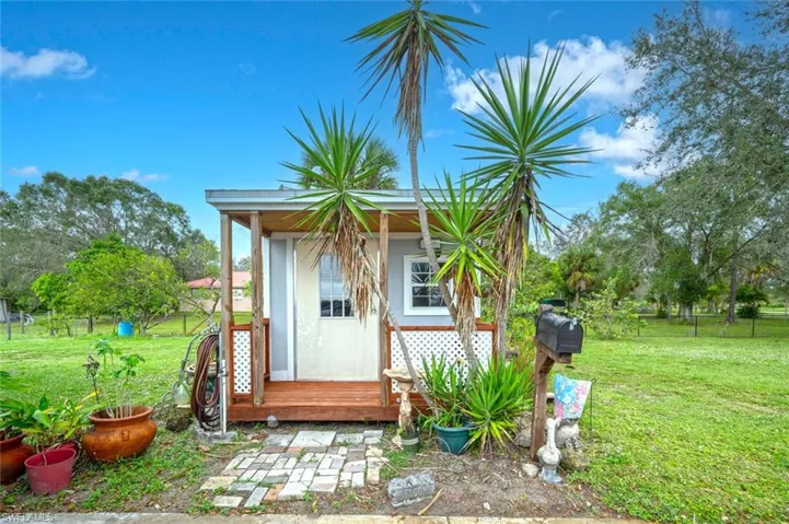 View of she shed