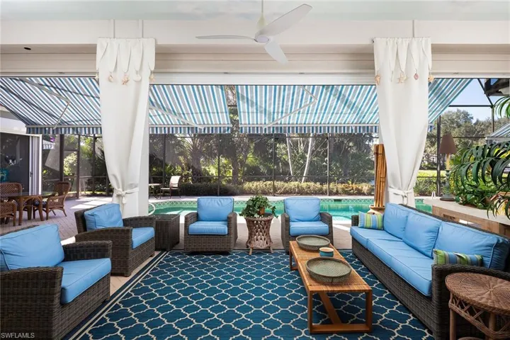 Common area featuring a sunroom