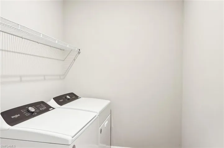 Laundry area with washer and dryer