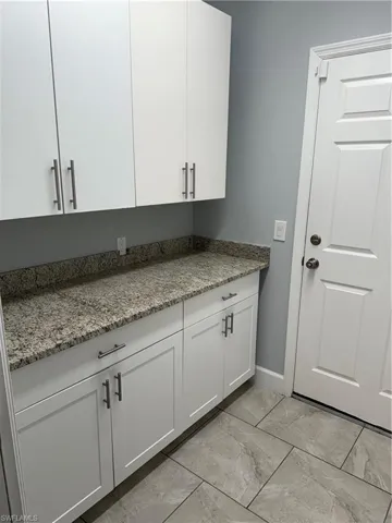 View of laundry room