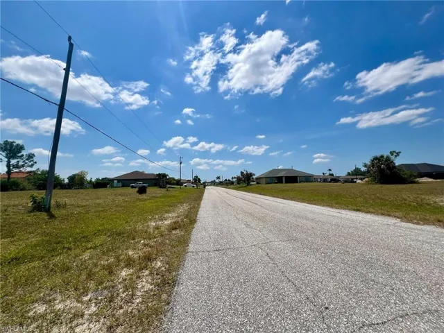 View of asphalt street