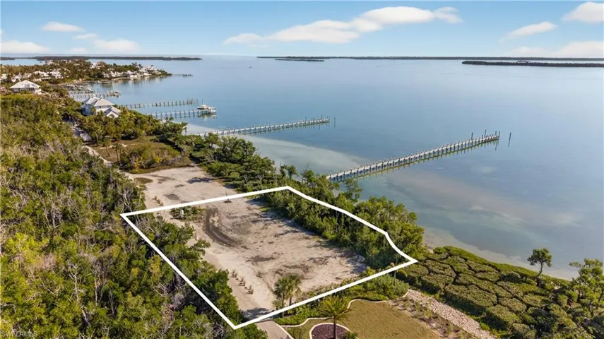 Aerial view of property's location