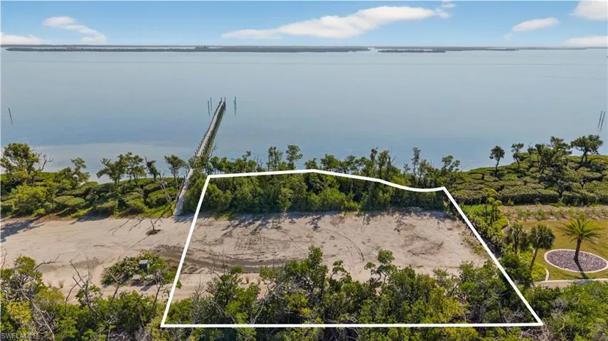 Aerial view of property's location featuring property boundaries