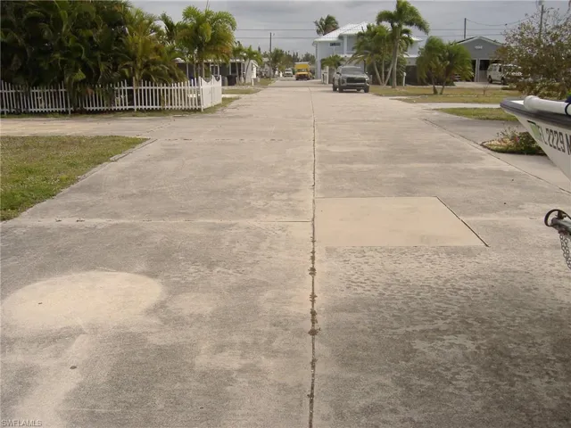 View of concrete road