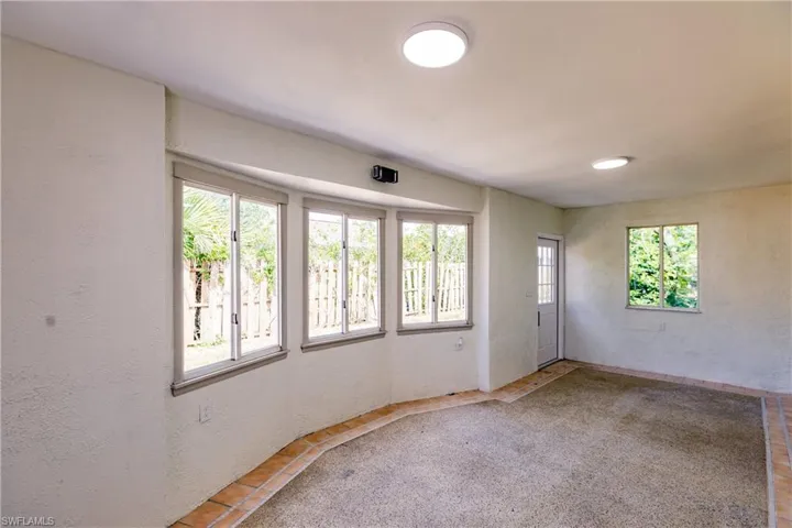Spare room with plenty of natural light
