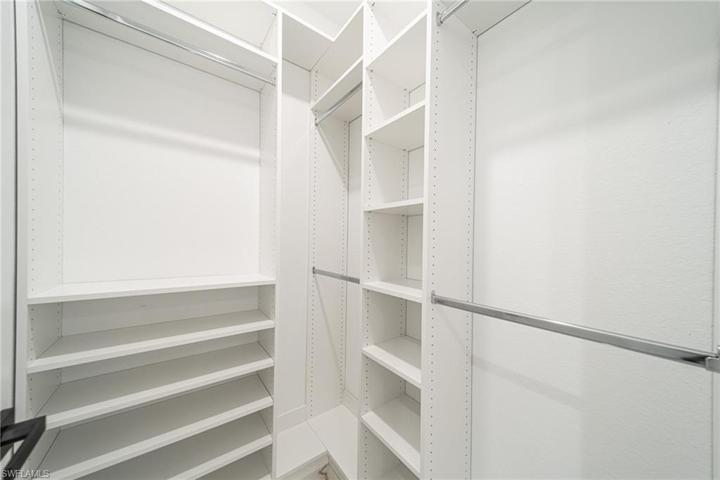 Walk in closet.