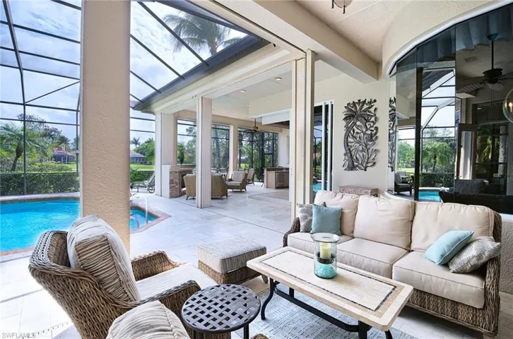 Storm smart shutter, no need to bring in furniture.