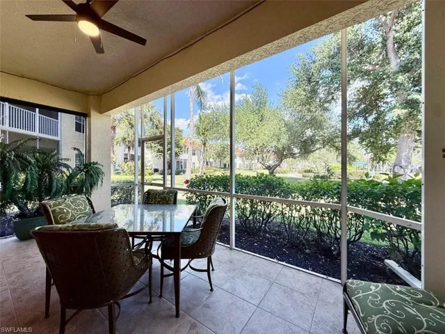 Screened Lanai with park like view